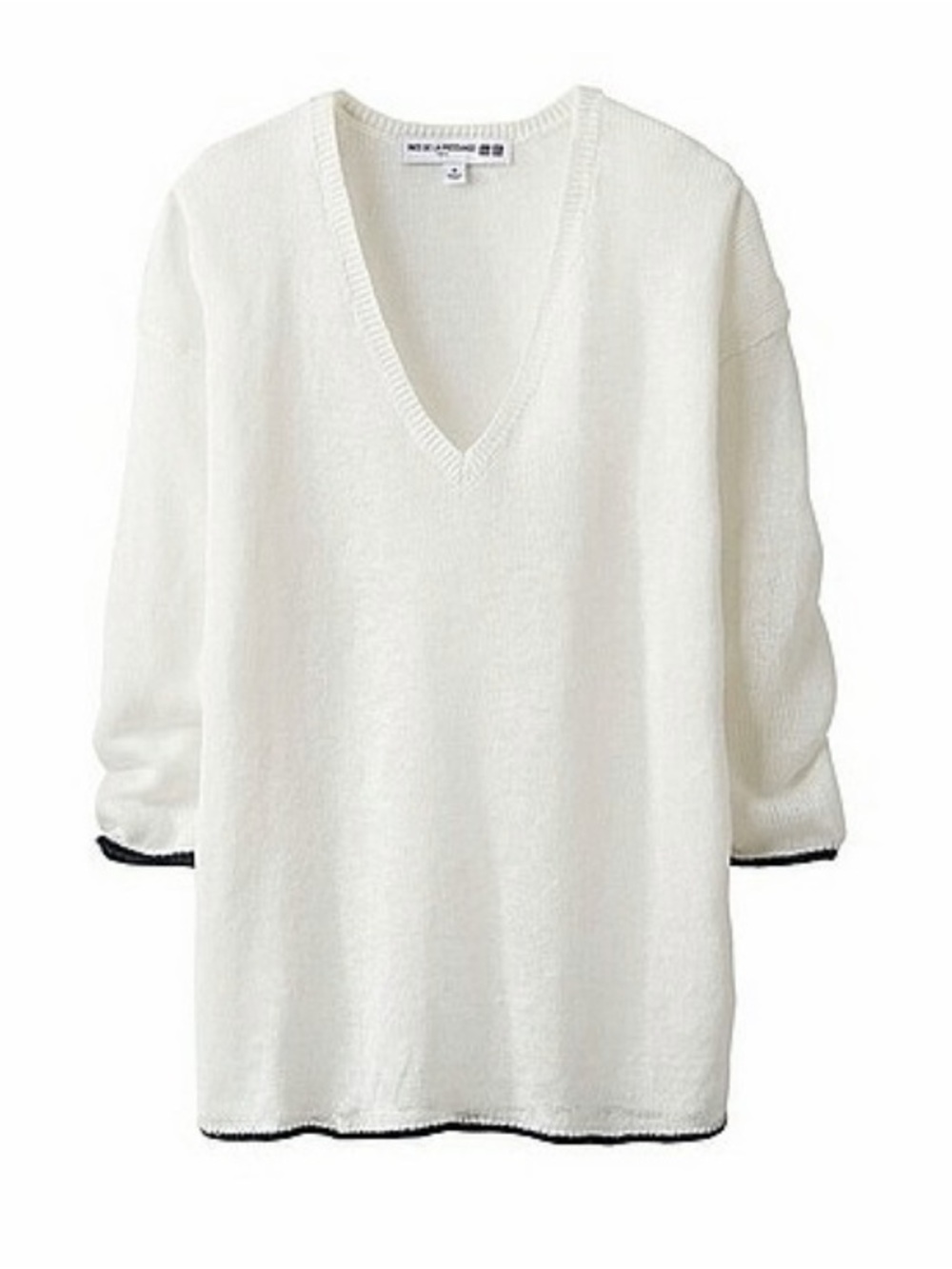 UNIQLO x Ines de la Fressange Linen Knit Sweater - Picture 1 of 8